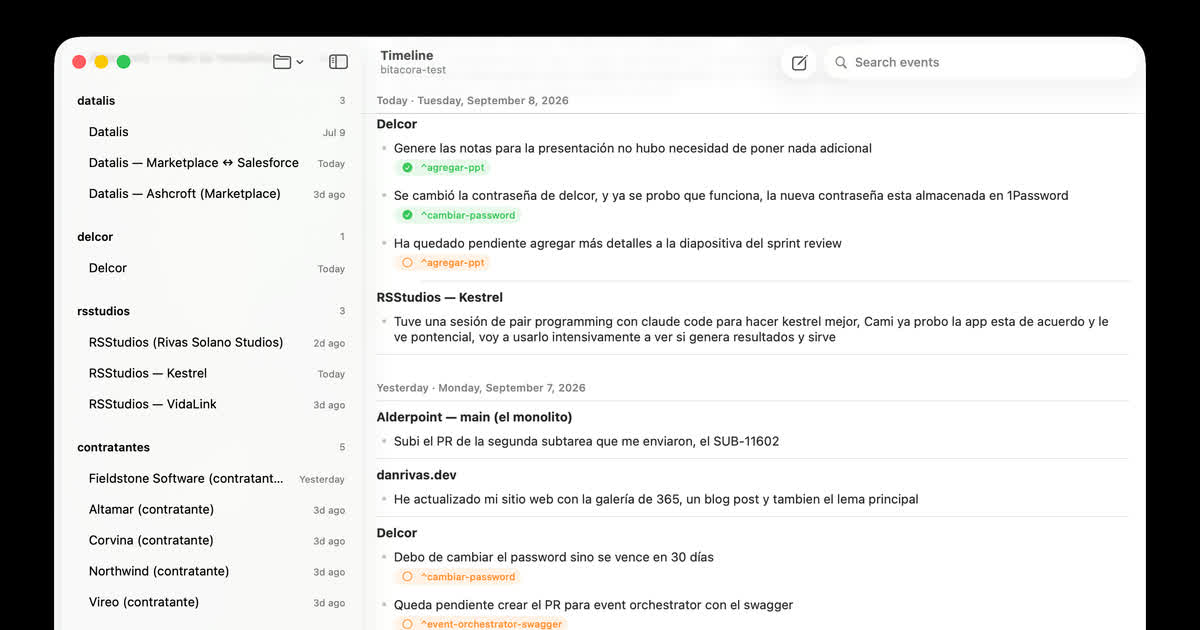 La prioridad nunca estuvo en el texto