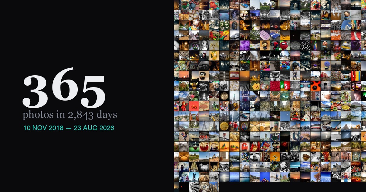 2,843 days for a 365-day project